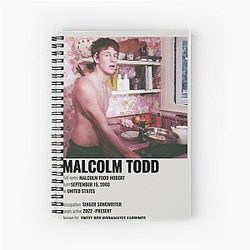 Malcolm Todd Spiral Notebook