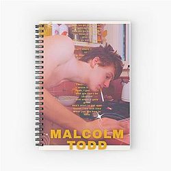 Malcolm Todd Spiral Notebook
