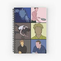 Malcolm Todd Spiral Notebook