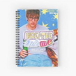 Malcolm Todd Breathe Me Spiral Notebook