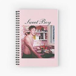 Sweet Boy Malcolm Spiral Notebook