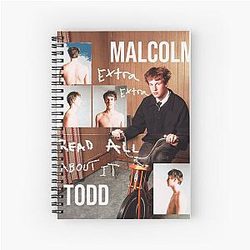 Malcolm Todd Reads about Spiral Notebook