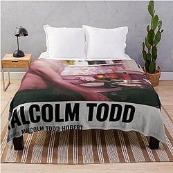 Malcolm Todd Minimalist Throw Blanket