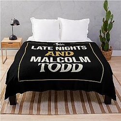 Malcolm Todd Merch Throw Blanket