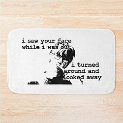 Malcolm Todd I Saw the Face Lyrics Bath Mat