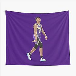 Malik Monk 11 Celebration Three Point Tapestry