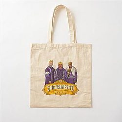 Sacramento Royalty Malik Monk Domantas Sabonis and De'Aaron Fox Tote Bag