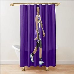 Malik Monk 11 Celebration Three Point Shower Curtain