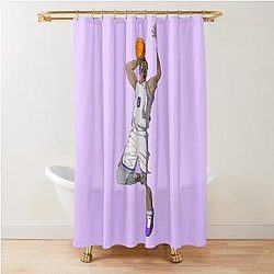 Malik Monk Sacramento Kings Basketball Shower Curtain