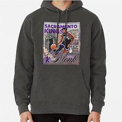 Malik Monk Vintage Trading Card Art Pullover Hoodie