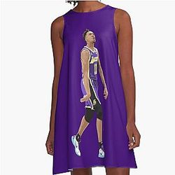 Malik Monk 11 Celebration A-Line Dress