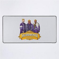 Sacramento Royalty - Malik Monk, Domantas Sabonis, De'Aaron Fox Desk Mat
