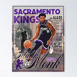Malik Monk Vintage Trading Card Art