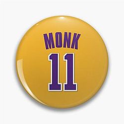 Malik Monk Lakers Pin