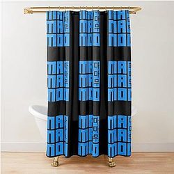 MAMAMOO Blue Shower Curtain