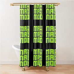MAMAMOO Green Shower Curtain