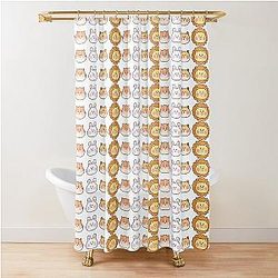 CHIBI MAMAMOO ANIMALS Shower Curtain