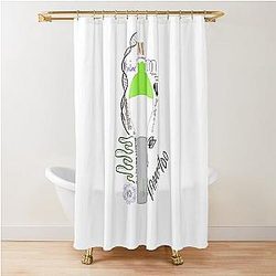 Mamamoo Doodle Shower Curtain
