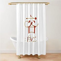 MAMAMOO Solar Face Shower Curtain