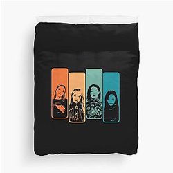 MAMAMOO Colorful Retro Duvet Cover