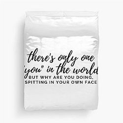 Mamamoo Hip Lyrics Duvet Cover