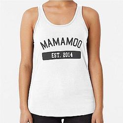 Kpop College - Mamamoo - Kpop Merch for Kpop Fans Gift for MOOMOO Racerback Tank Top