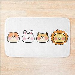 Chibi Mamamoo Animals Bath Mat