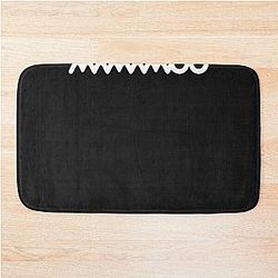 Mamamoo logo classic T shirt Bath Mat
