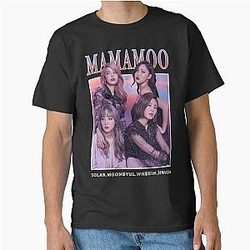 MAMAMOO Members Photoshoot Vintage Retro Band Style 90s Classic T-Shirt