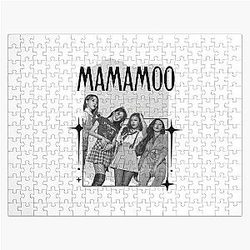 Mamamoo Kpop Female group Scrapbook Cozy Y2K Vintage Design Jigsaw Puzzle
