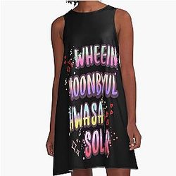 MAMAMOO K-POP A Line Dress