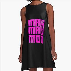 MAMAMOO Pink A-Line Dress