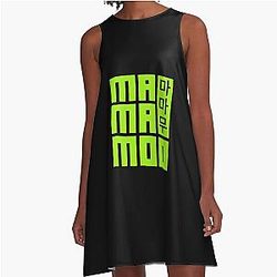 MAMAMOO Green A-Line Dress