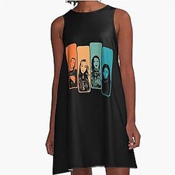 MAMAMOO Colorful A-Line Dress