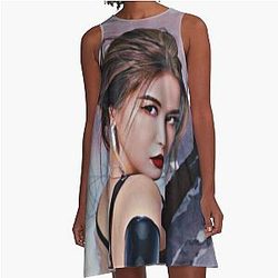 Mamamoo girl band A Line Dress
