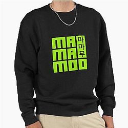 MAMAMOO Green Pullover Sweatshirt