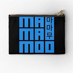 MAMAMOO Blue Zipper Pouch