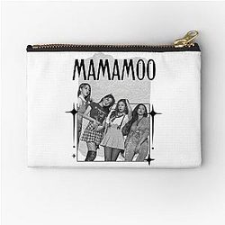 Mamamoo Kpop Female Group Scrapbook Cozy Vintage Design Zipper Pouch