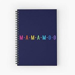 MAMAMOO Colorful Spiral Notebook