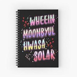 Mamamoo Kpop Spiral Notebook