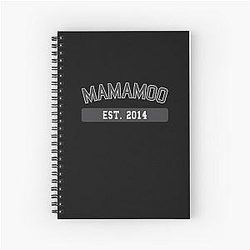 Kpop College - Mamamoo - Kpop Merchandise for Kpop fans - Gift for MOOMOO Spiral Notebook