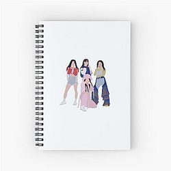 MAMAMOO ILLILLA Digital Illustration Spiral Notebook