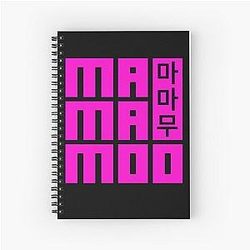 MAMAMOO Pink Spiral Notebook