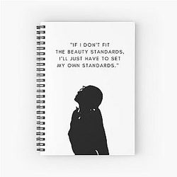Hwasa MAMAMOO Inspirational Quote Notebook