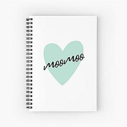Mamamoo fan dome heart design Spiral Notebook