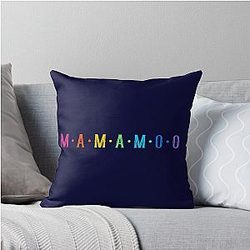 Mamamoo Colorful Throw Pillow