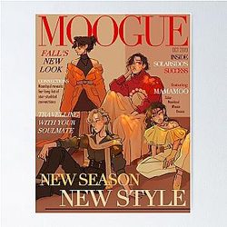 Mamamoo Fall Issue Poster