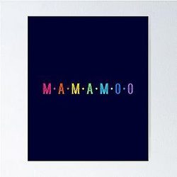 Mamamoo Colorful Poster