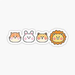 Chibi Mamamoo Animals Sticker