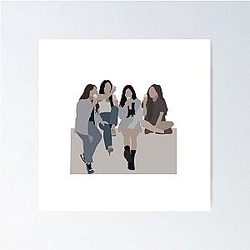 MAMAMOO Where Are We Now Digital Illustration Poster